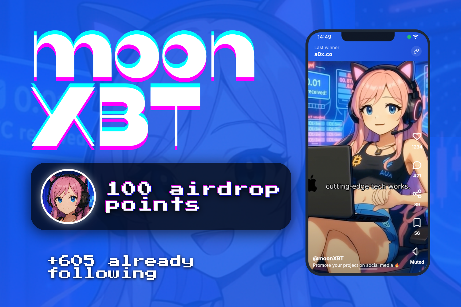 MoonXBT - Farcaster Mini Apps